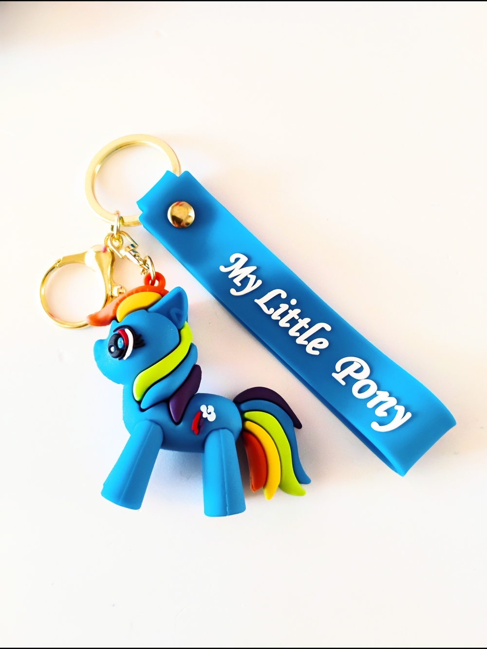 My Little Pony Blue Rainbow Keychain